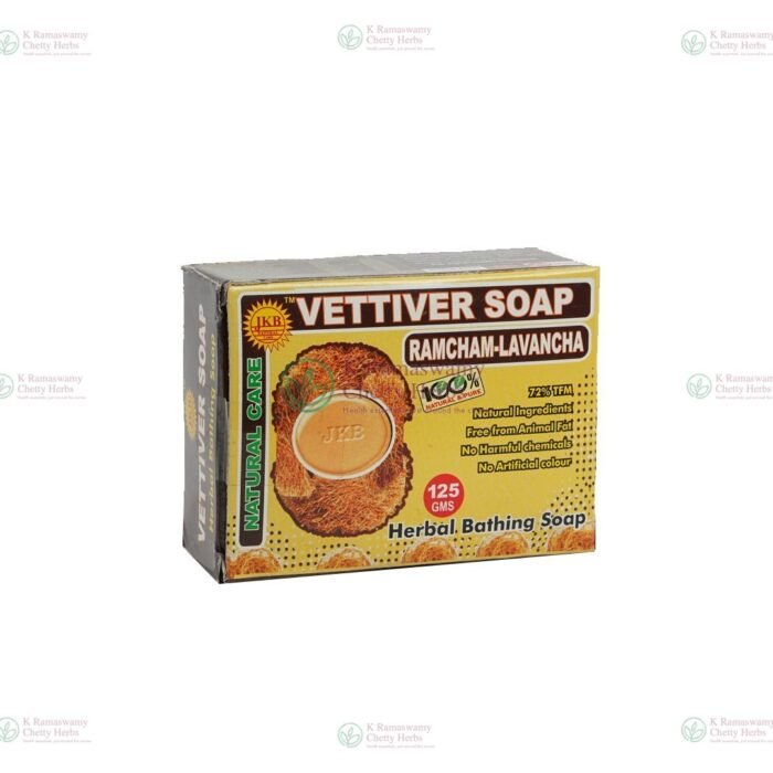 JKB Vettiver Soap - ஜேகேபி வெட்டிவர் சோப்